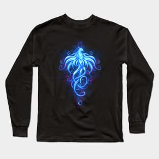 Royal Phoenix blue Long Sleeve T-Shirt